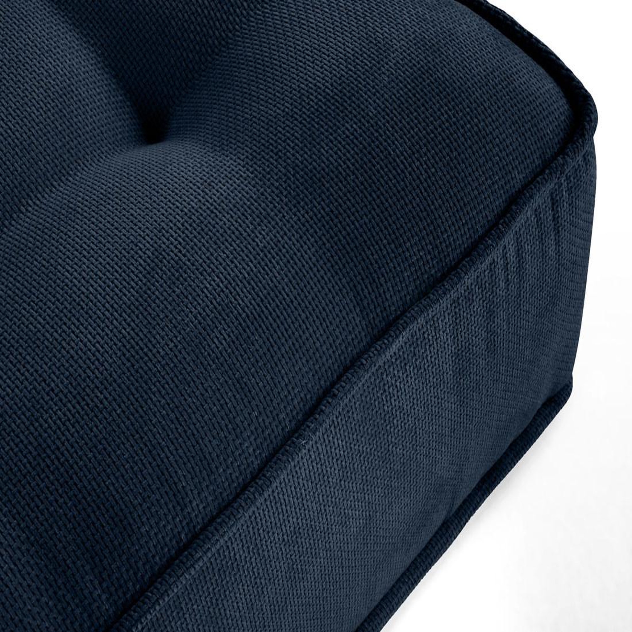 Voir la diapositive 6 : BEST MOBILIER Marisol - canapé panoramique modulable 7 places - velours texturé