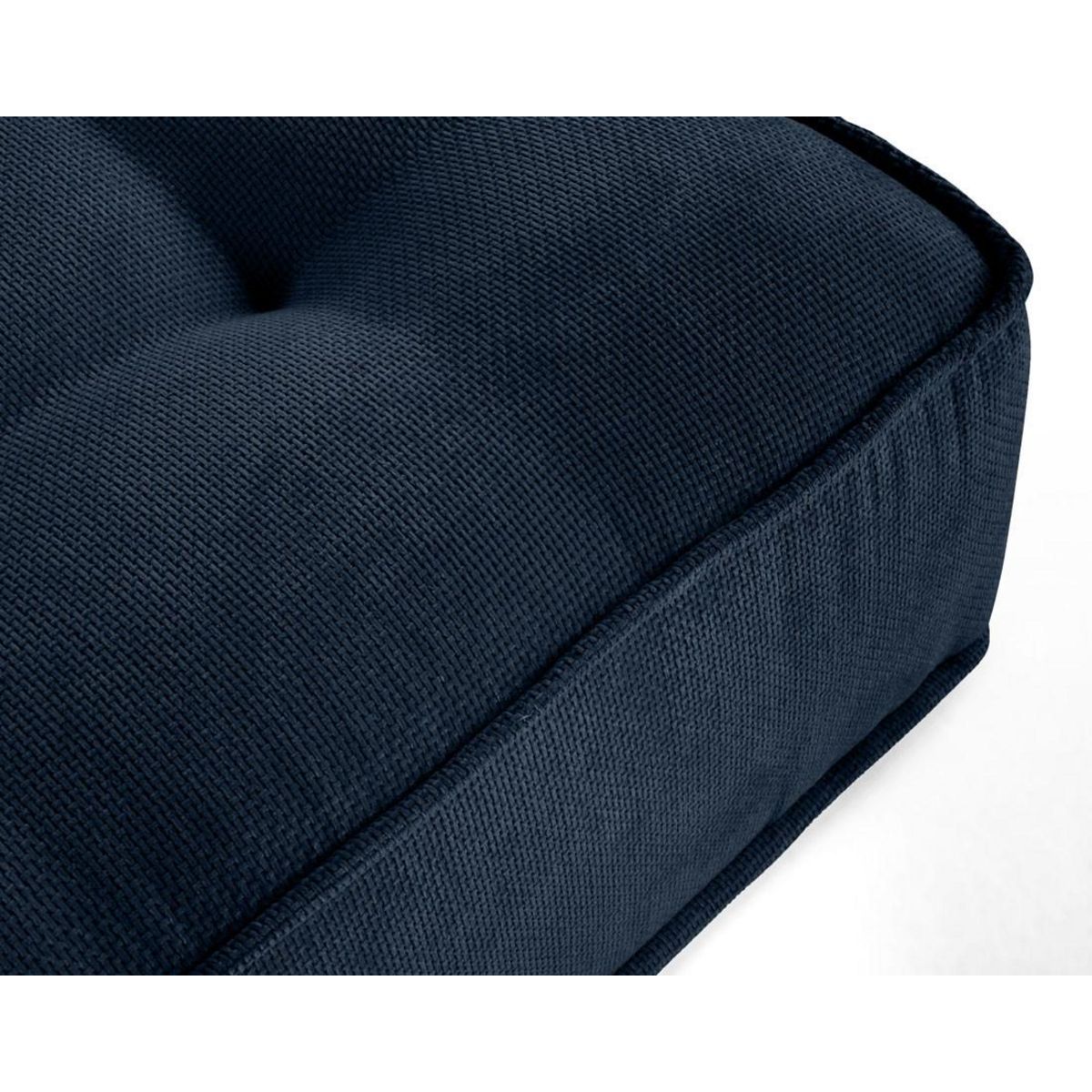 BEST MOBILIER Marisol - canapé panoramique modulable 7 places - velours texturé