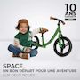 Voir la diapositive 2 : KINDERKRAFT Draisienne enfant avec frein a tambour modele espace