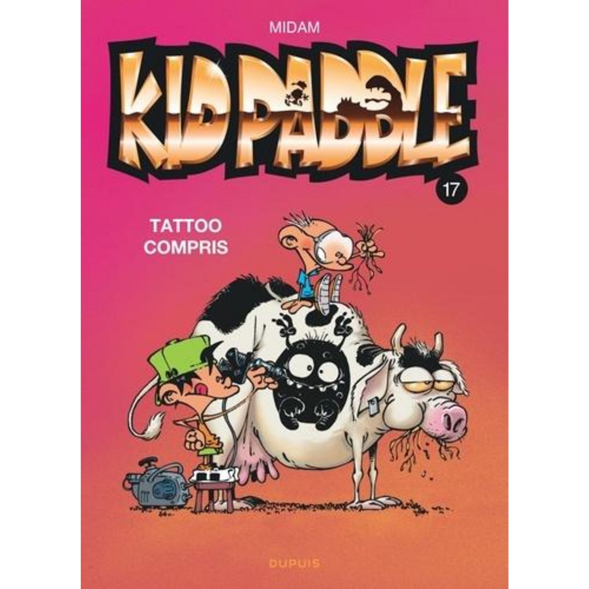 KID PADDLE TOME 17 : TATTOO COMPRIS, Midam