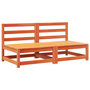 Voir la diapositive 4 : VIDAXL Canapes de jardin sans accoudoirs coussins 2pcs bois massif pin