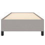 Voir la diapositive 5 : VIDAXL Cadre de lit sans matelas gris clair 90x190 cm tissu