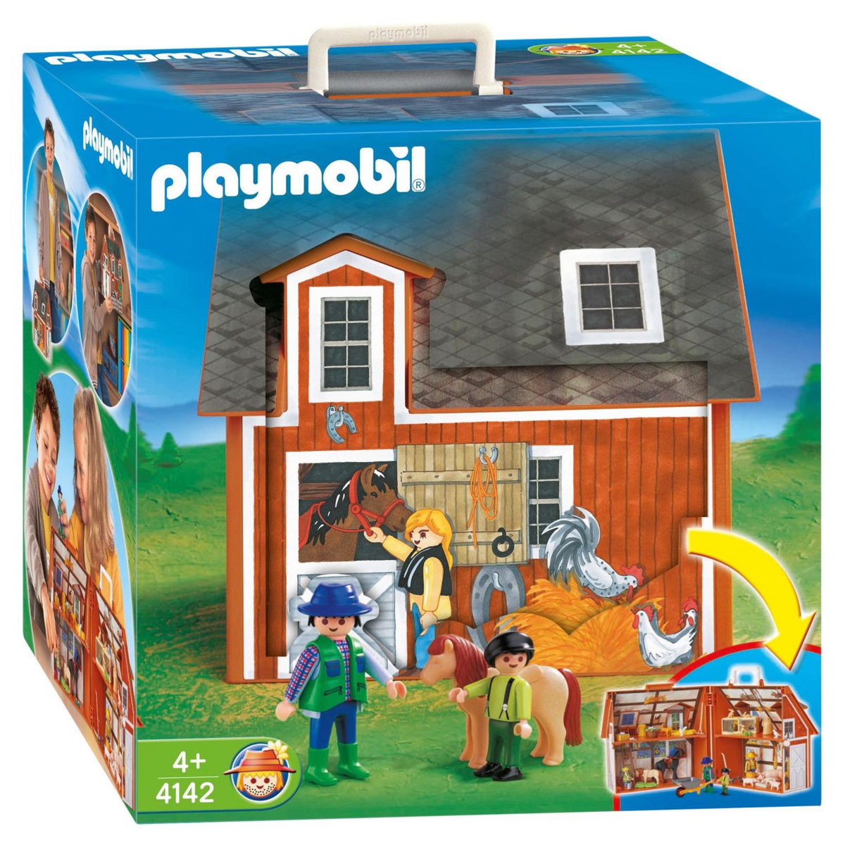 PLAYMOBIL 4142 - Ferme transportable