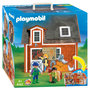 Voir la diapositive 1 : PLAYMOBIL 4142 - Ferme transportable