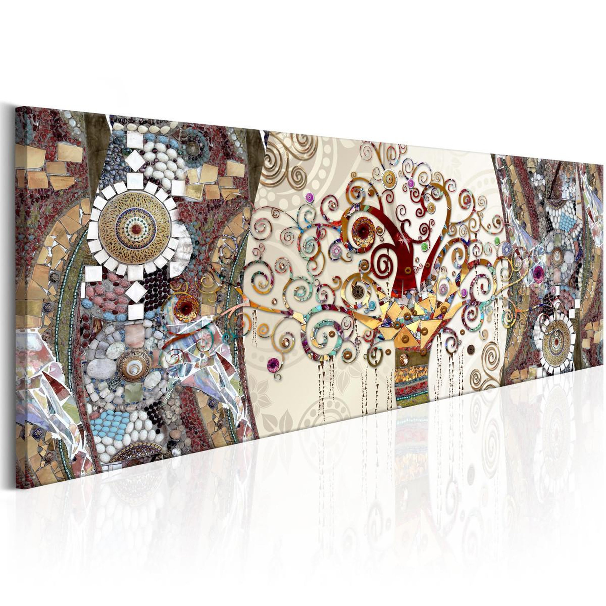 Paris Prix Tableau imprimé  mosaic abstract. Coloris disponibles : Multicolore