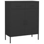 Voir la diapositive 1 : VIDAXL Armoire de rangement Anthracite 80x35x101,5 cm Acier