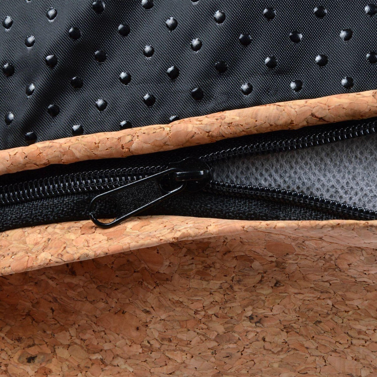 LOVE STORY Coussin rectangle en liège et polyester pour chien - Long 90 cm