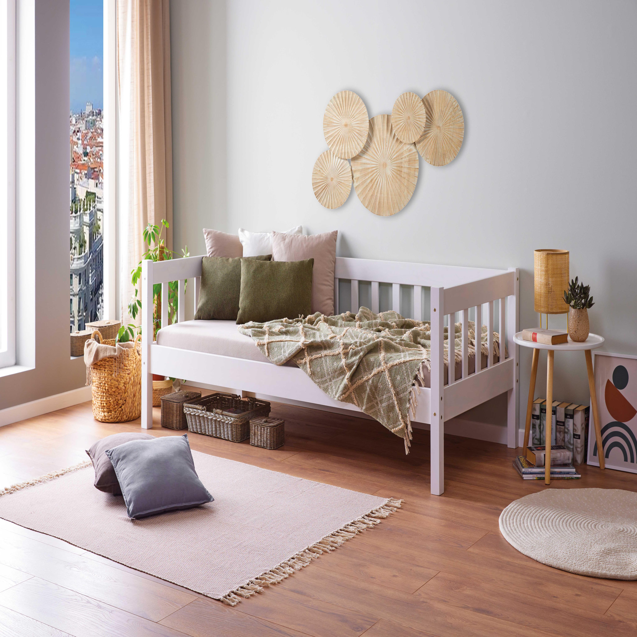 Voir la diapositive 3 : INTERLINK Lit simple Sintro 90 x 200