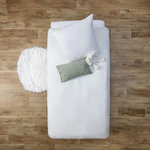 Atmosphera Kids Parure de Lit 2 Pièces  Milo  140x200 Blanc