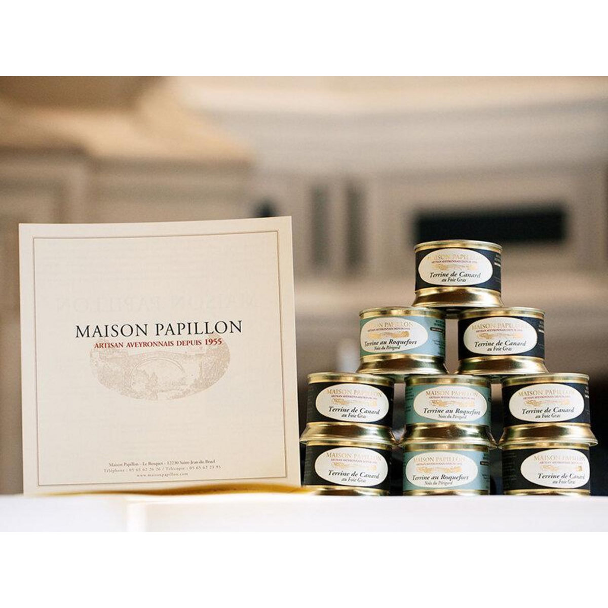 Smartbox Assortiment de terrines coffret bio livré à domicile - Coffret Cadeau Gastronomie