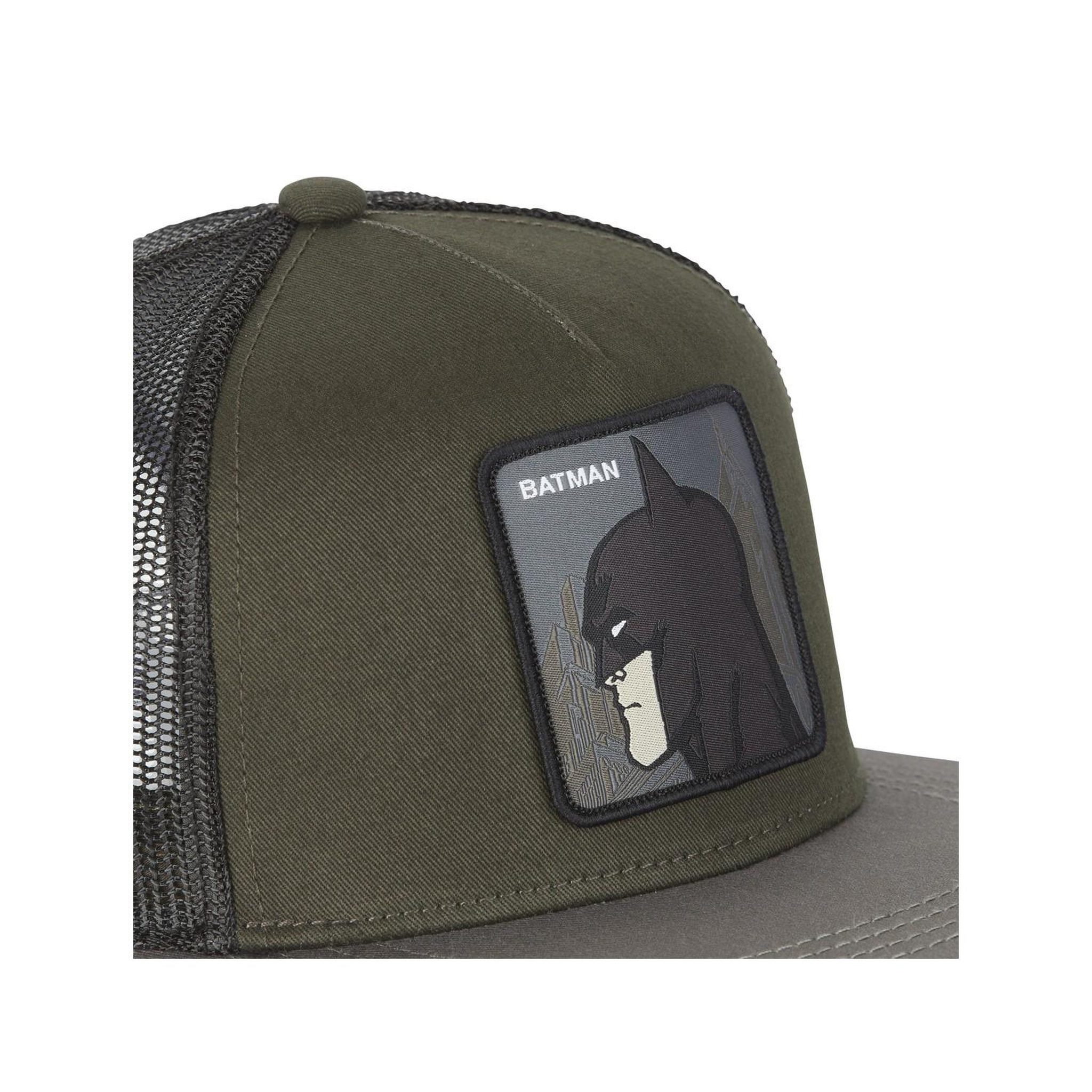 Voir la diapositive 3 : CAPSLAB Casquette snapback  visière plate avec filet DC Comics Batman
