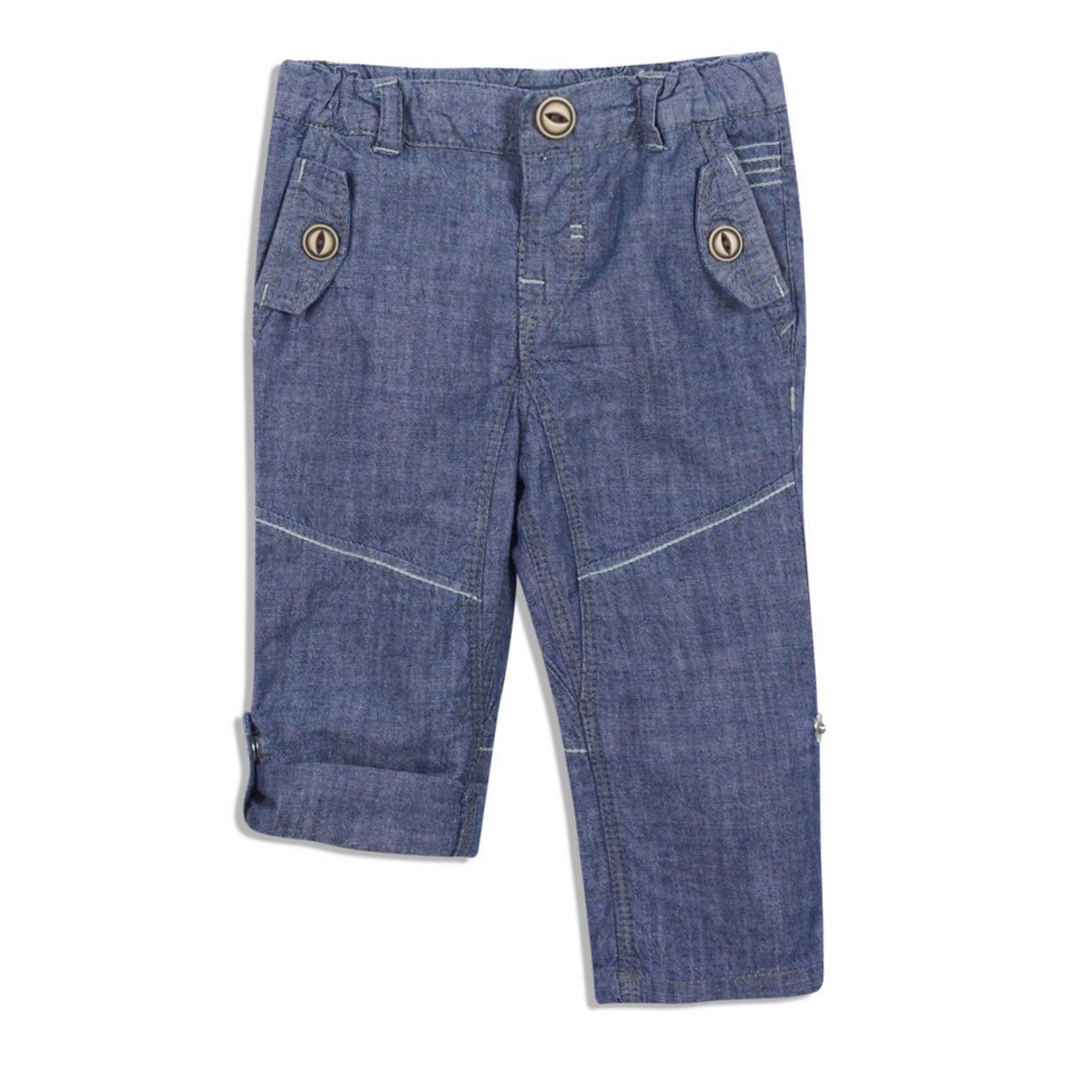 IN EXTENSO Pantalon retroussable bébé