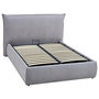 Voir la diapositive 3 : BEST MOBILIER Pola - lit coffre - 140x190 cm - sommier inclus - en tissu