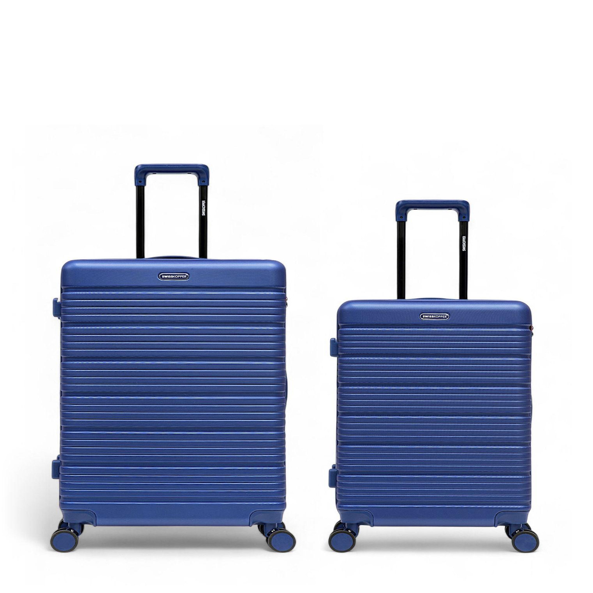 SWISS KOPPER Lot de 2 Valises Rigides Grand Format et Taille Moyenne LUGANO