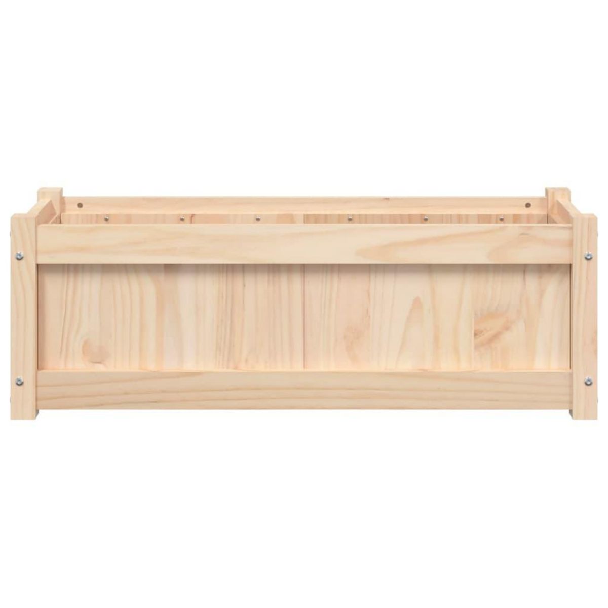 VIDAXL Jardiniere d'exterieur 90x31x31 cm bois de pin massif