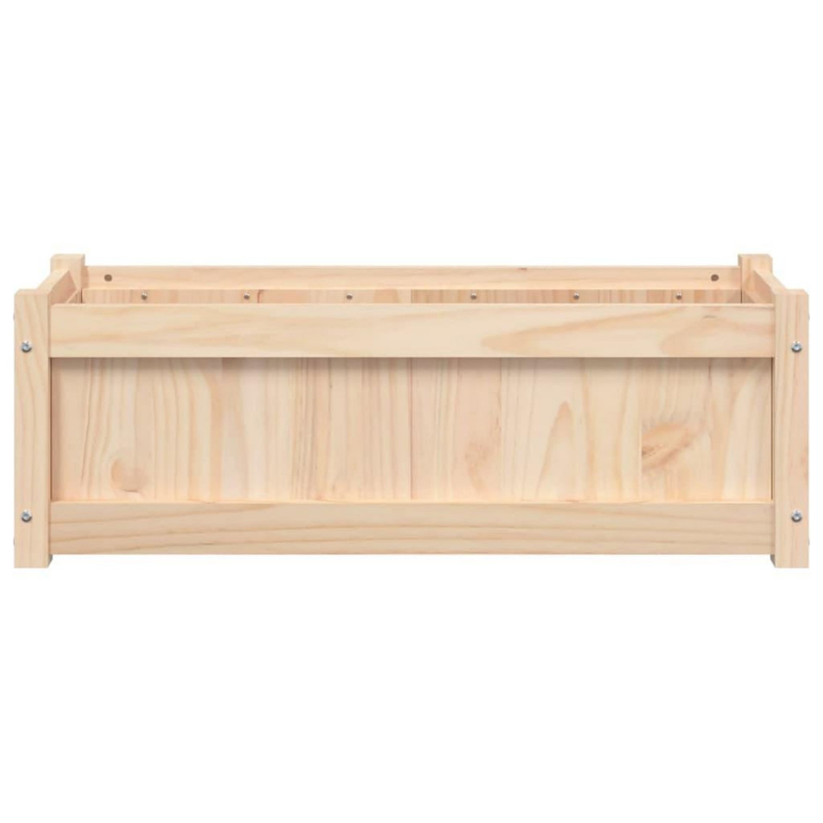 VIDAXL Jardiniere d'exterieur 90x31x31 cm bois de pin massif
