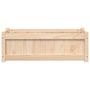 Voir la diapositive 5 : VIDAXL Jardiniere d'exterieur 90x31x31 cm bois de pin massif