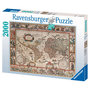 Voir la diapositive 1 : RAVENSBURGER Puzzle 2000 pièces - Mappemonde 1650