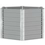 Voir la diapositive 5 : VIDAXL Lit sureleve de jardin Acier galvanise 129x129x77 cm Gris
