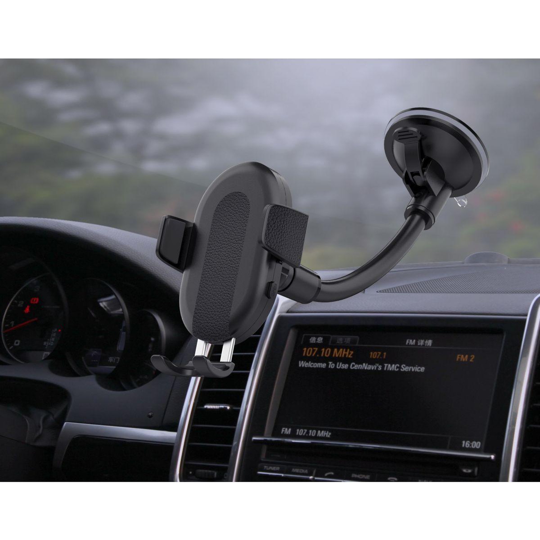 Voir la diapositive 3 : ESSENTIEL B Support smartphone Voiture Chargeur à induction 3 en 1