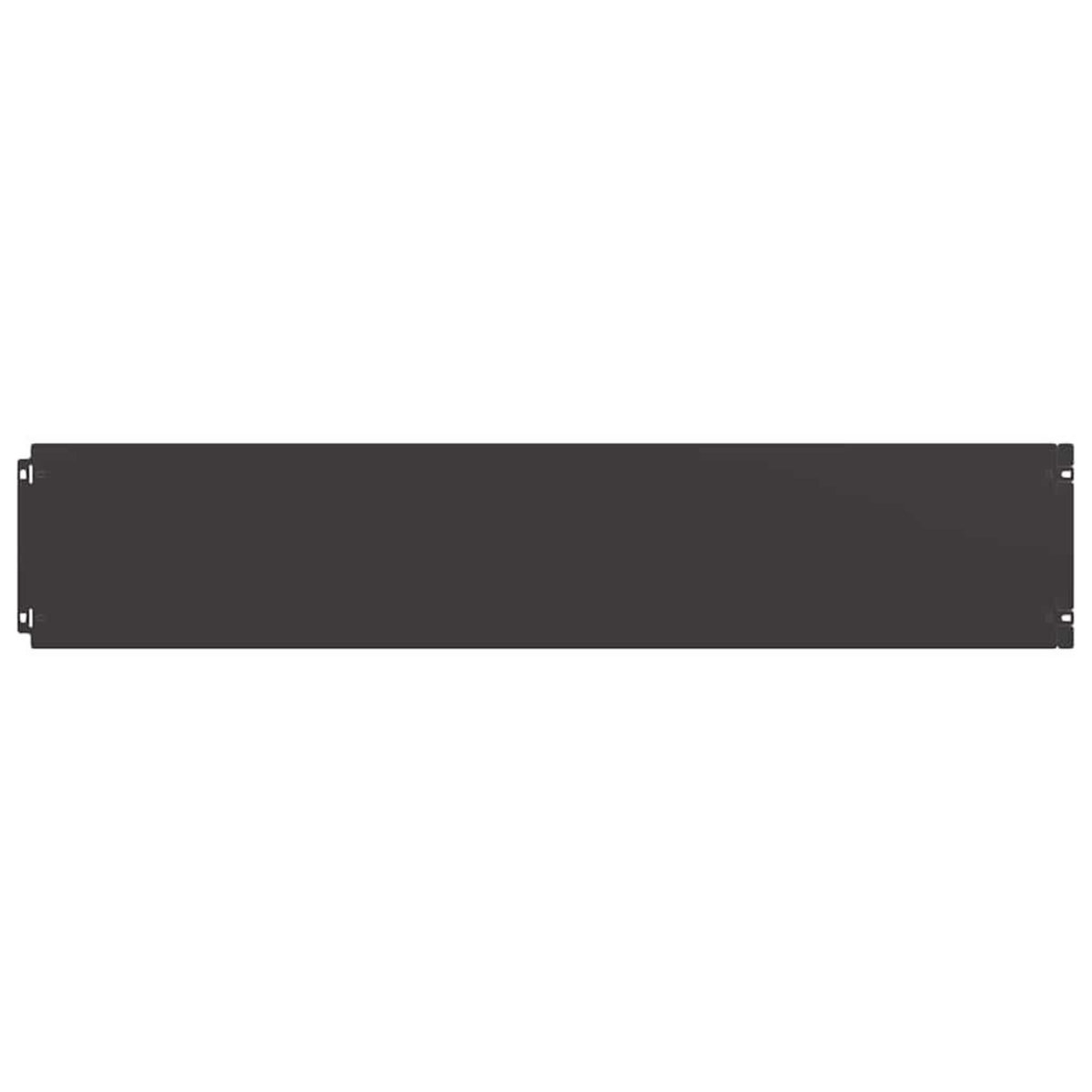 VIDAXL Bordures de pelouse 10 pcs noir 20x103 cm acier lamine a froid