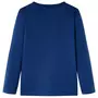 VIDAXL T-shirt pour enfants a manches longues bleu jean 104