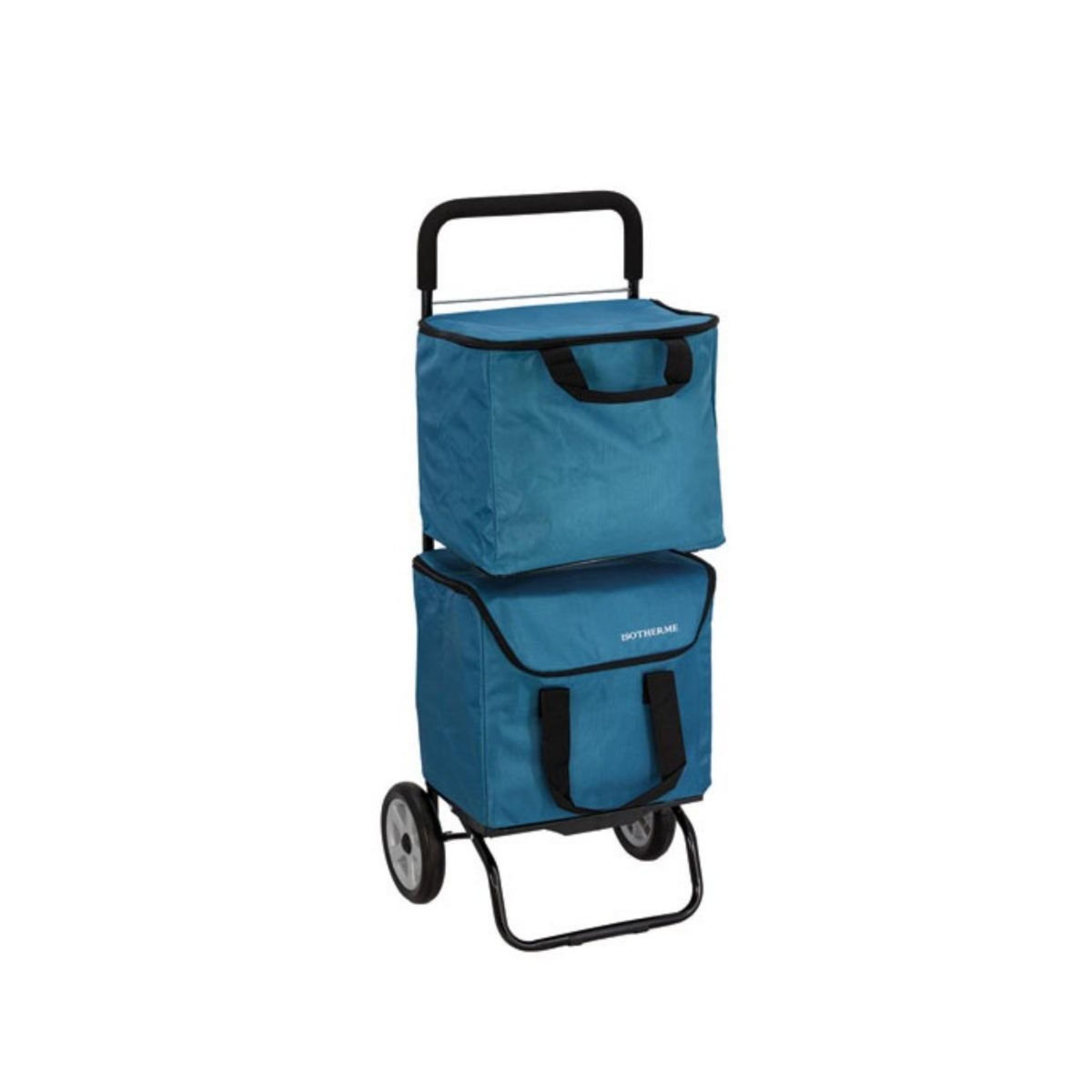 Sidebag Poussette de marché 2 roues bleu - 8210-464