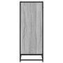 Voir la diapositive 5 : VIDAXL Etagere a chaussures sonoma gris 48x38x97,5 cm bois ingenierie