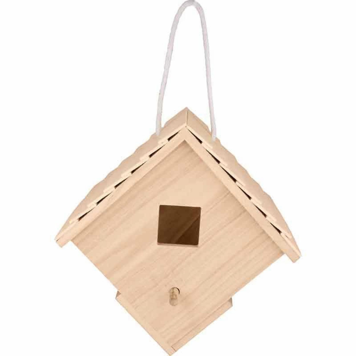 Artemio Nichoir en bois à suspendre - 22,5 x 22,5 x 16 cm
