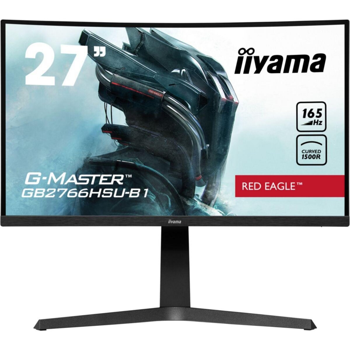Iiyama Ecran PC Gamer G-MASTER GB2766HSU-B1 Incurvé 27'' VA