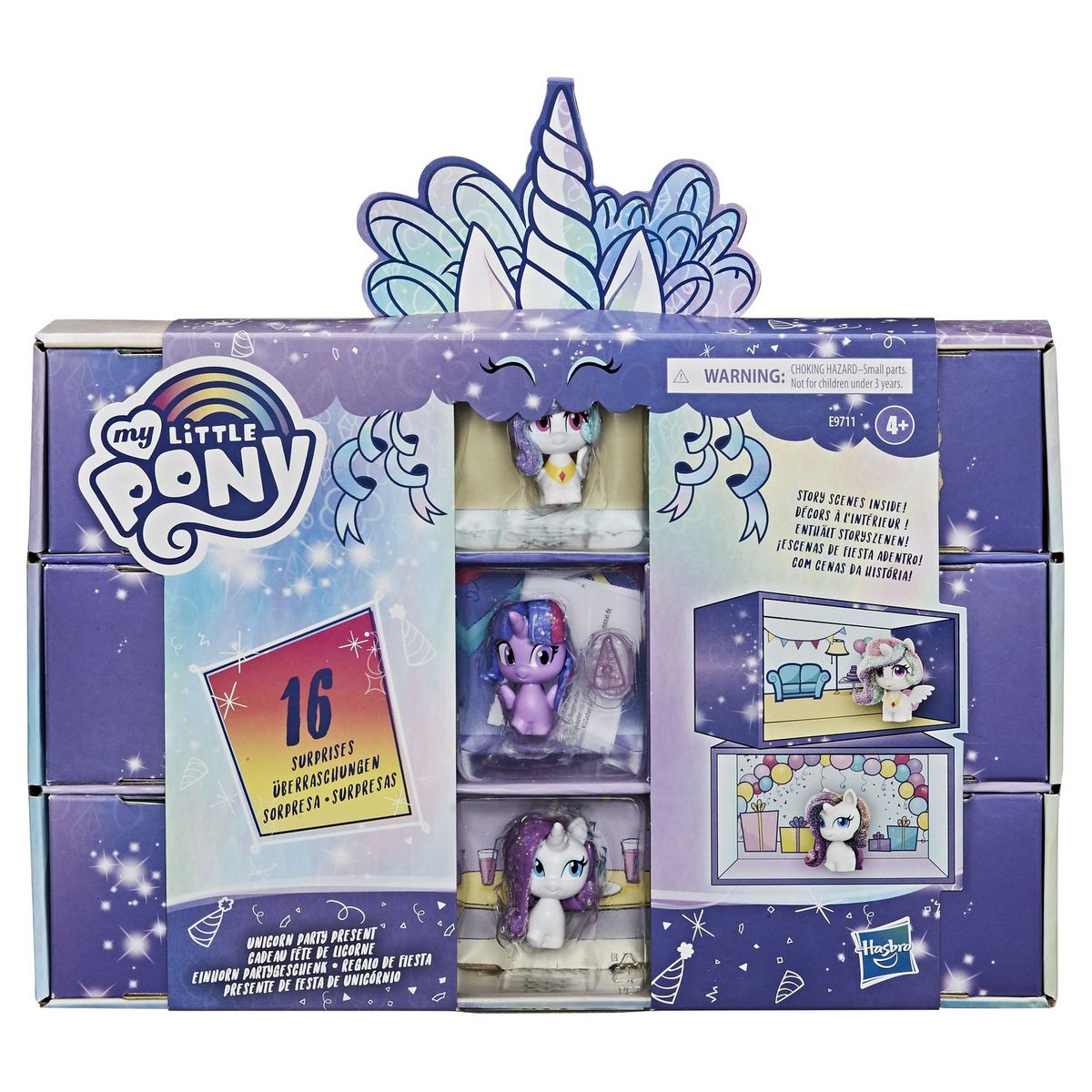 HASBRO My Little Pony Cadeau fête de la licorne