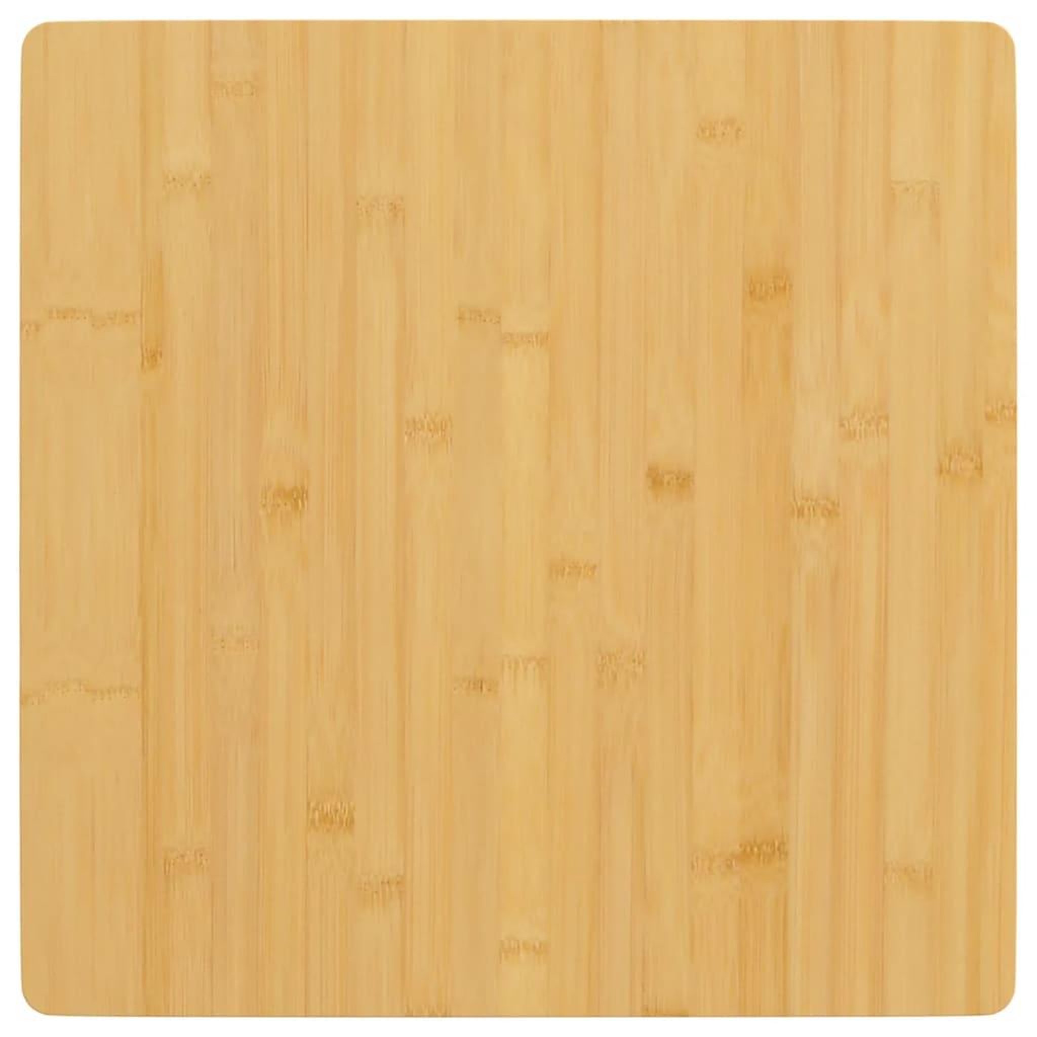 VIDAXL Dessus de table 50x50x4 cm bambou