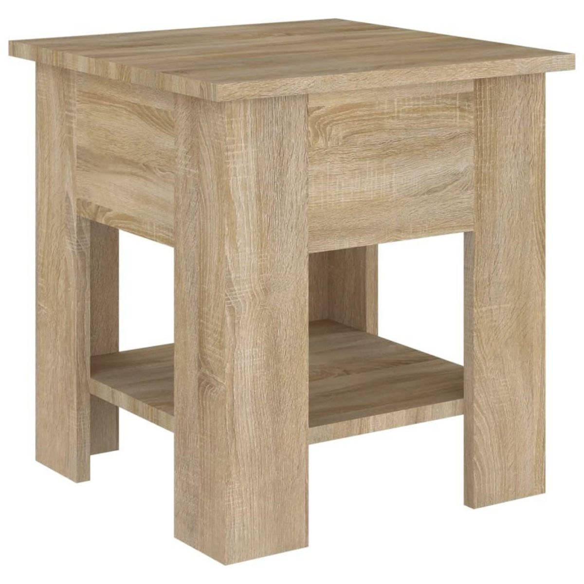 VIDAXL Table basse chene sonoma 40x40x42 cm bois d'ingenierie