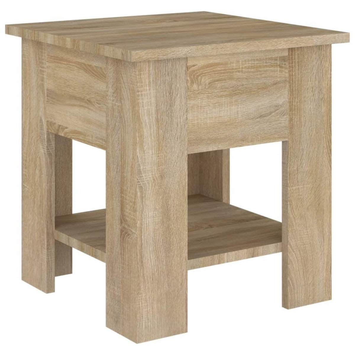 VIDAXL Table basse chene sonoma 40x40x42 cm bois d'ingenierie