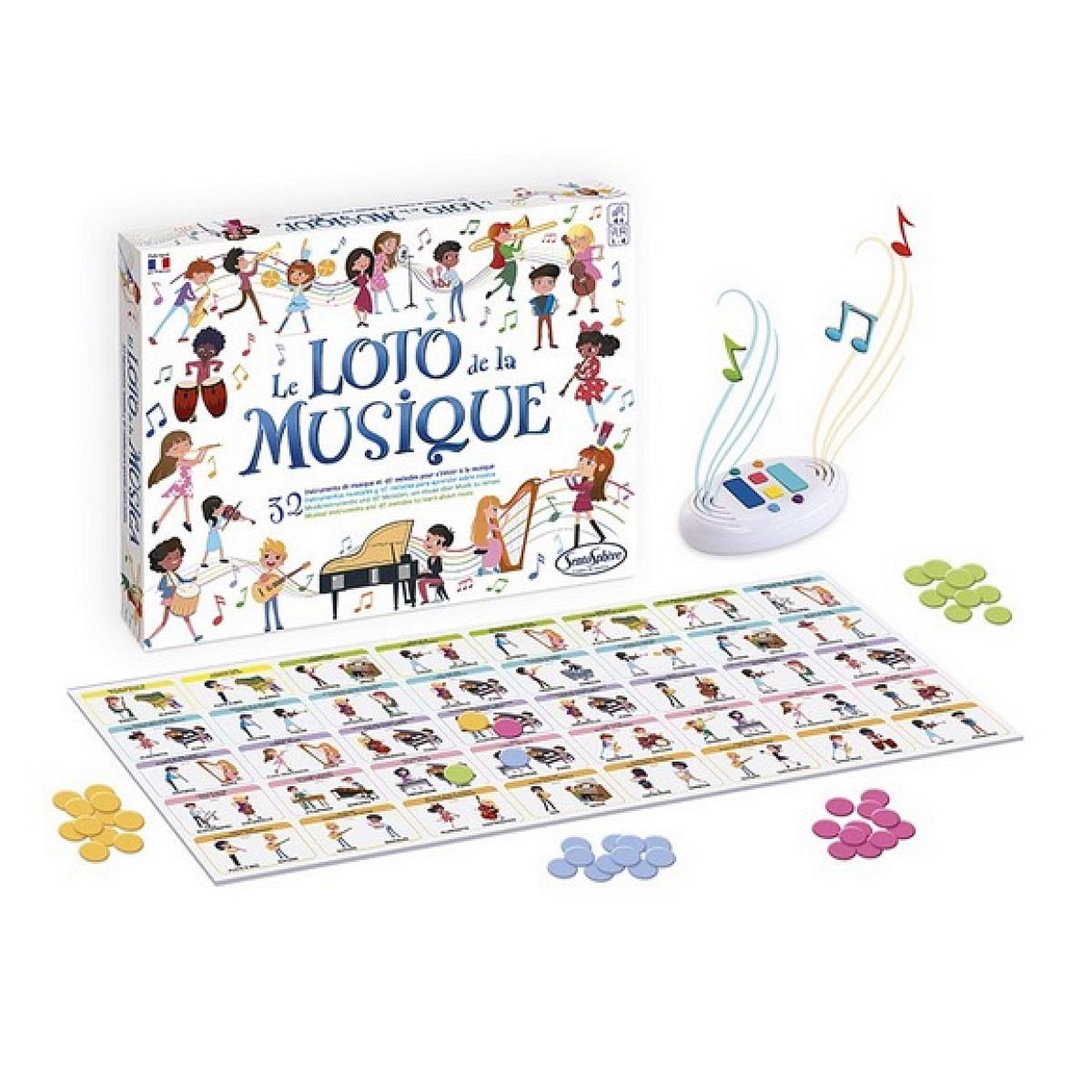 Sentosphere le loto de la musique jeu de societe