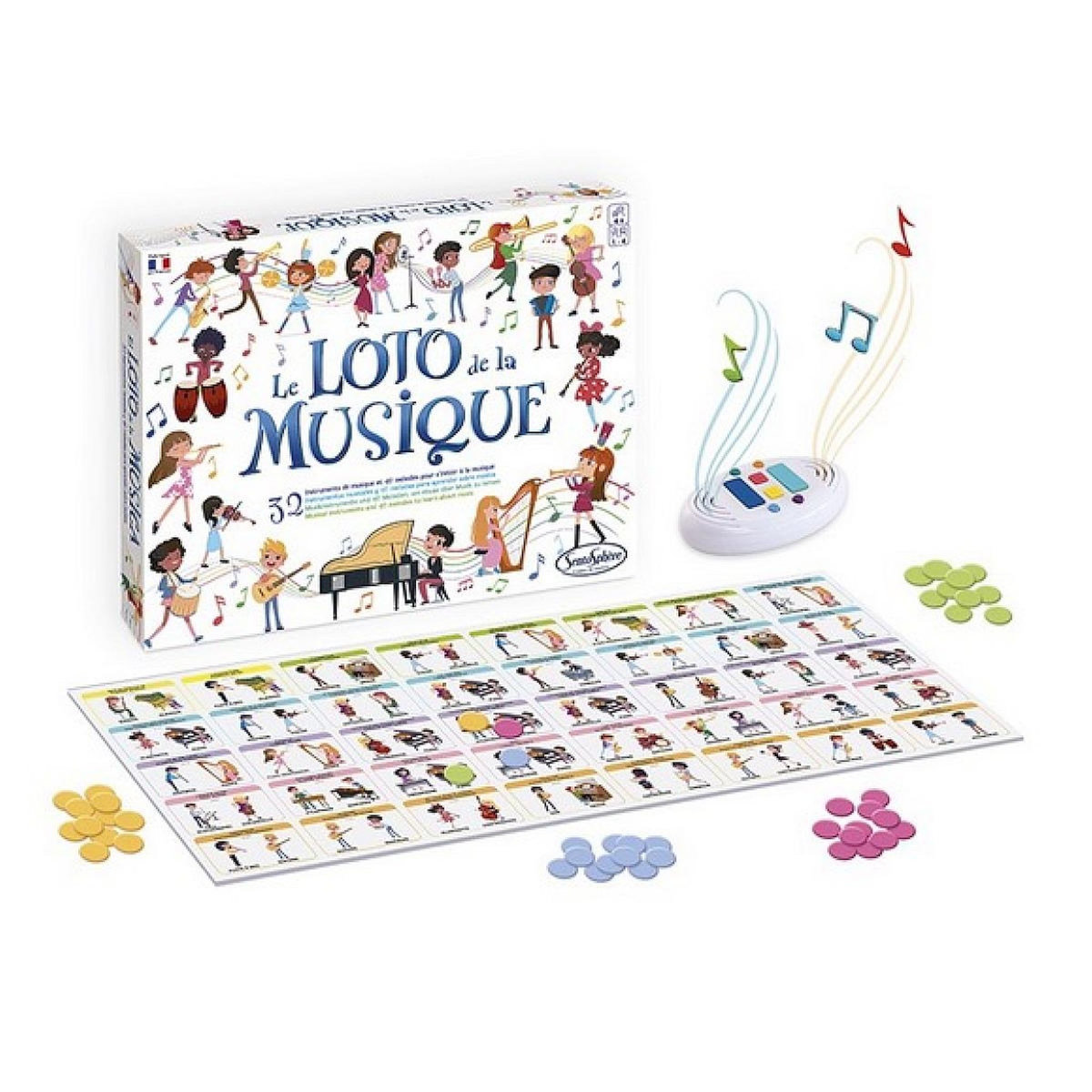 Sentosphere le loto de la musique jeu de societe