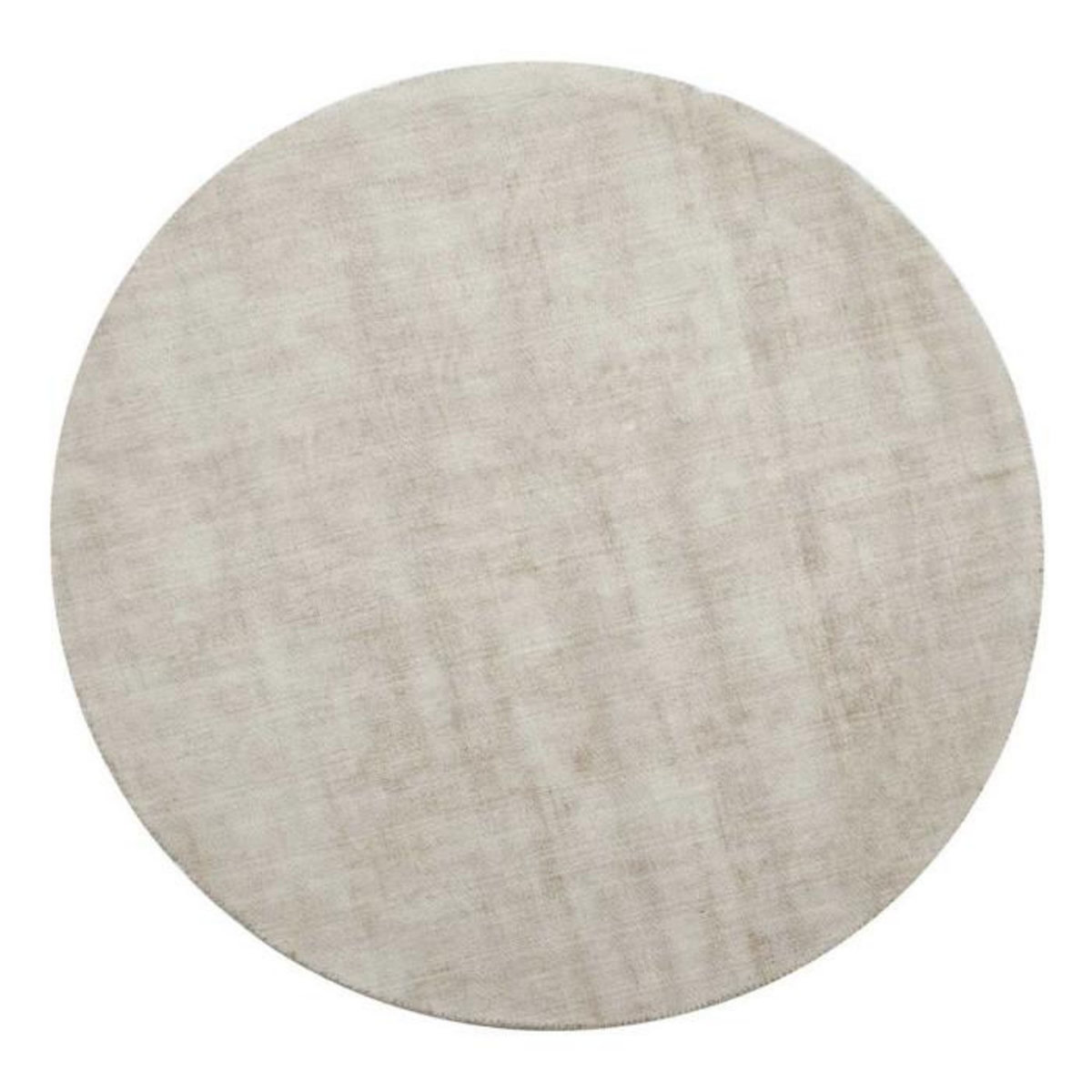 Paris Prix Tapis Déco Rond  Fabian  150cm Beige
