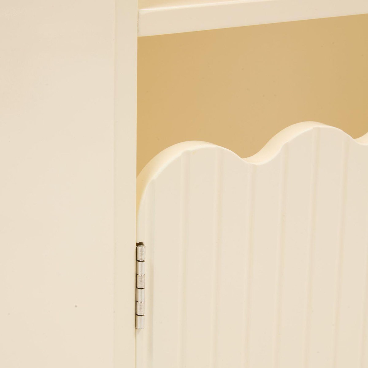 ATMOSPHERA Bibliothèque enfant 2 portes et 4 niches BOULI - Beige