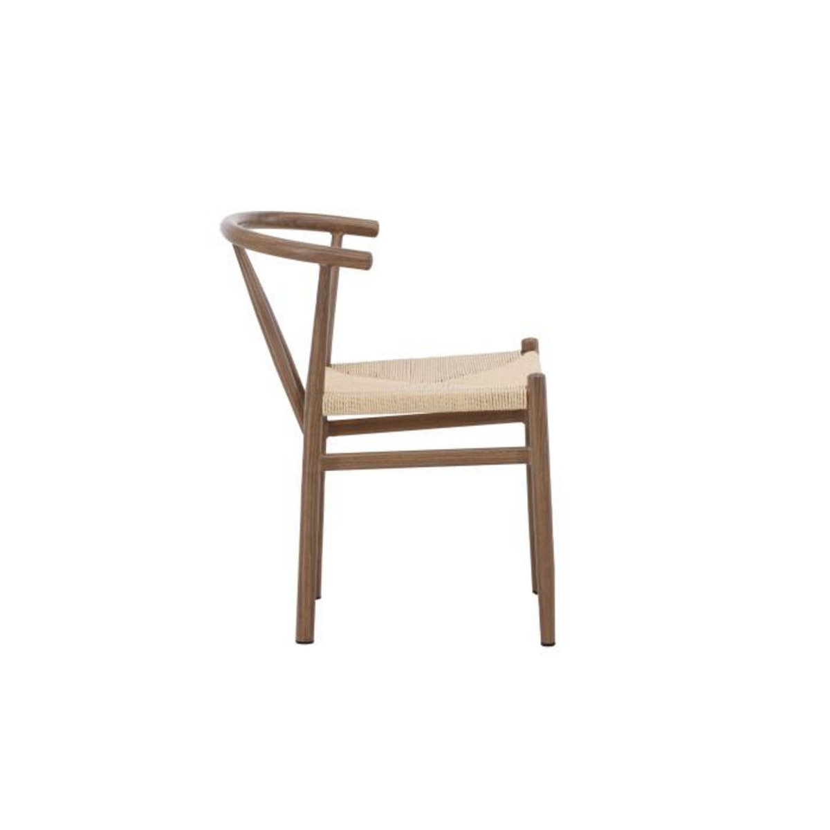 Paris Prix Chaise en Rotin  Alfons  72cm Marron