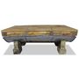 Voir la diapositive 2 : VIDAXL Table basse bois de recuperation melange 90x50x35 cm