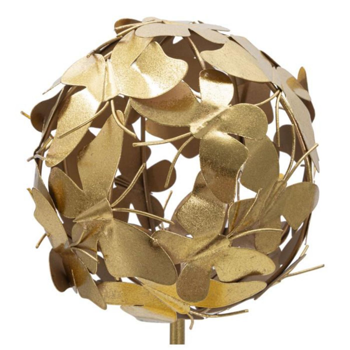 Paris Prix Objet Déco Sphère en Métal  Papillons  40cm Or