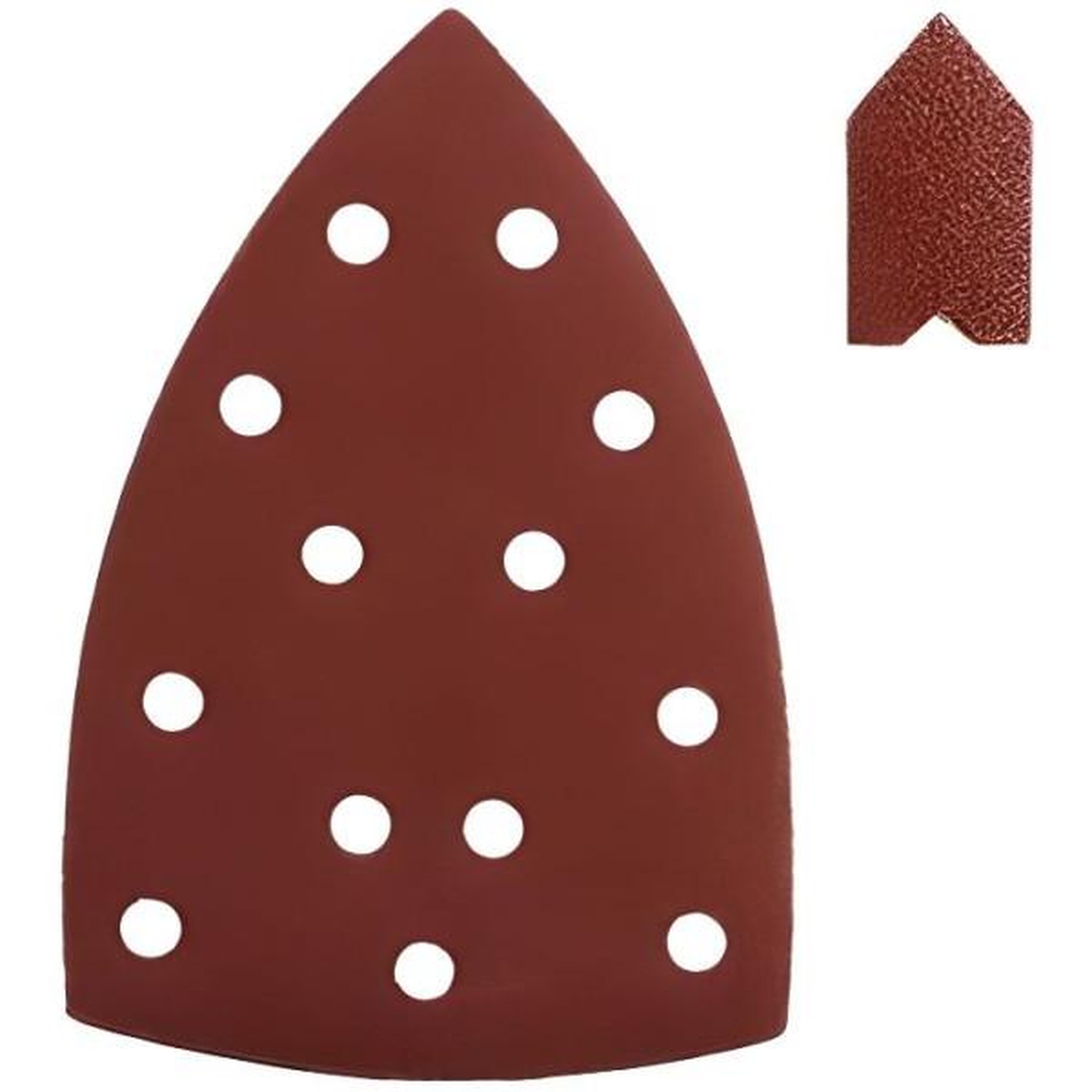 Ryobi RYOBI - Assortiment 20 abrasifs pour ponceuses EPS80RS / R12PSL13S / RPS100 / RPS80 / RPS70 (10 triangles + 10 doigts) - SPS20A