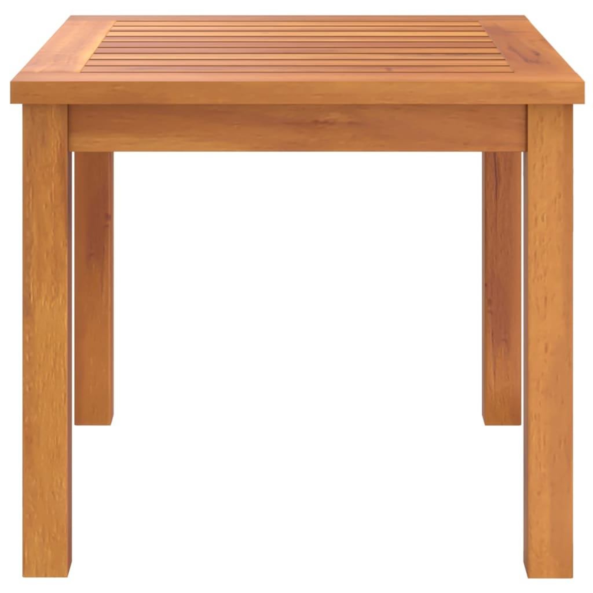 Voir la diapositive 4 : VIDAXL Table basse 40x40x36 cm bois d'acacia massif