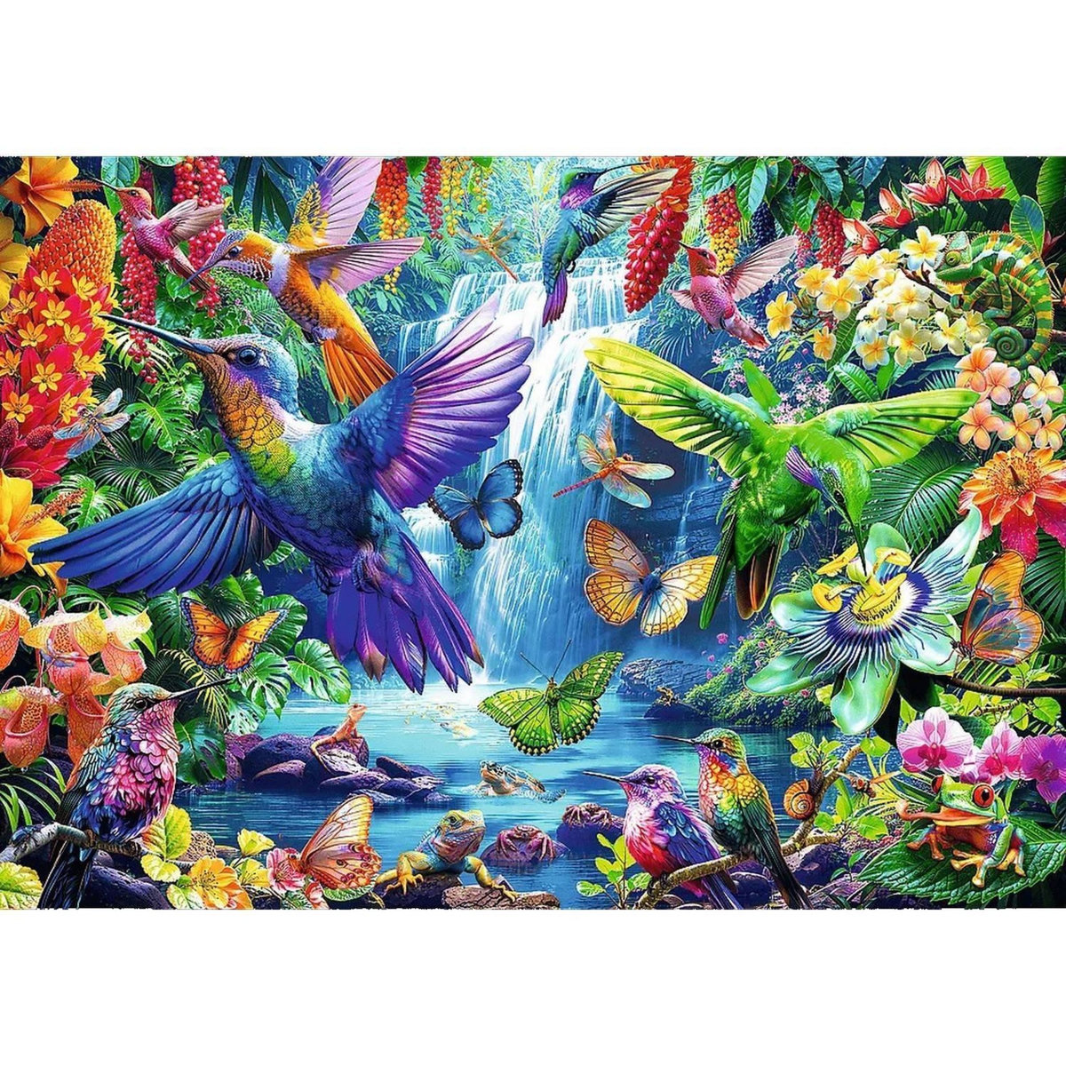 Trefl Puzzle 1000 pièces : Tropical Colibris