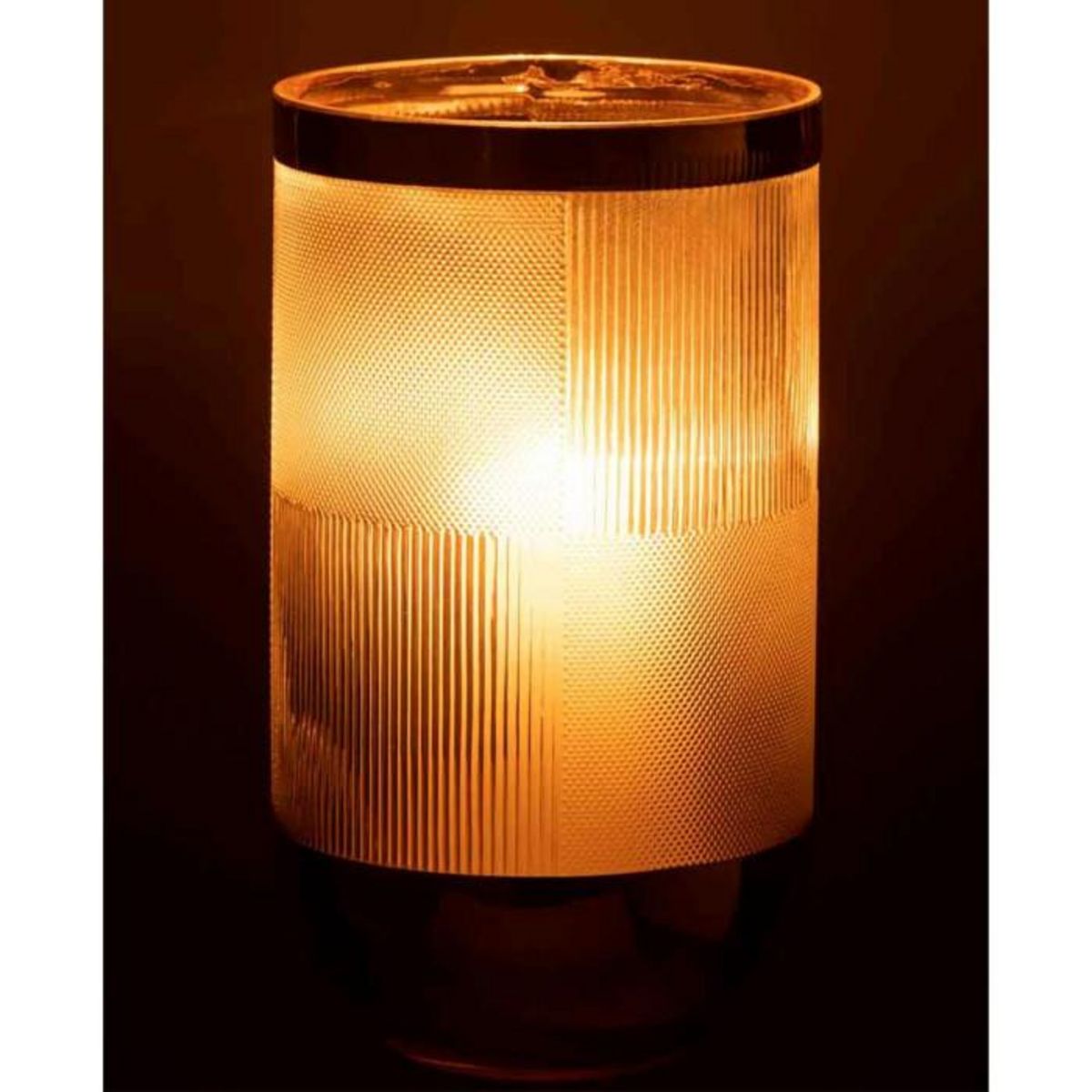 Paris Prix Vase Design  Sucomba  27cm Transparent & Or