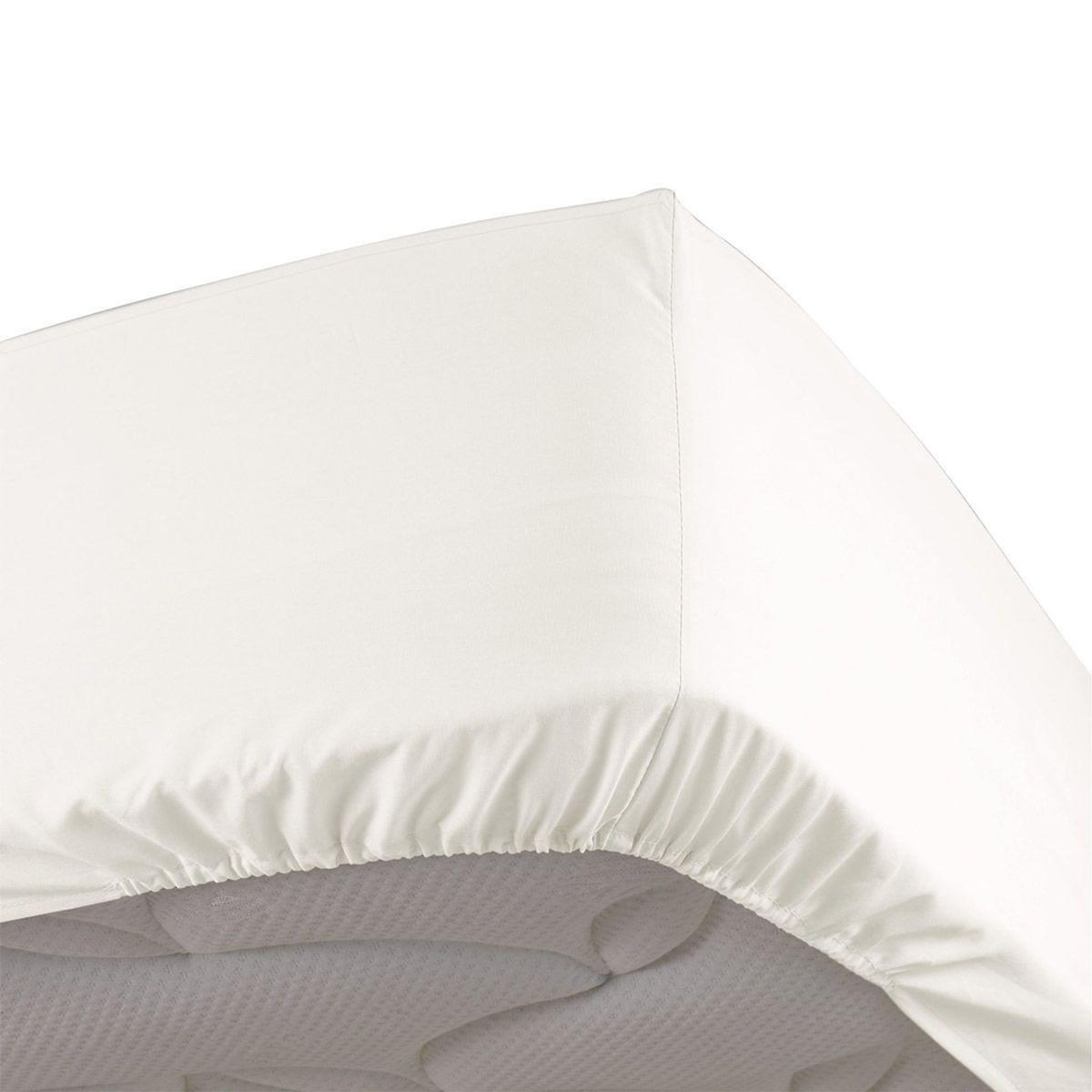 Paris Prix Drap Housse  Percaline  160x200cm Lin