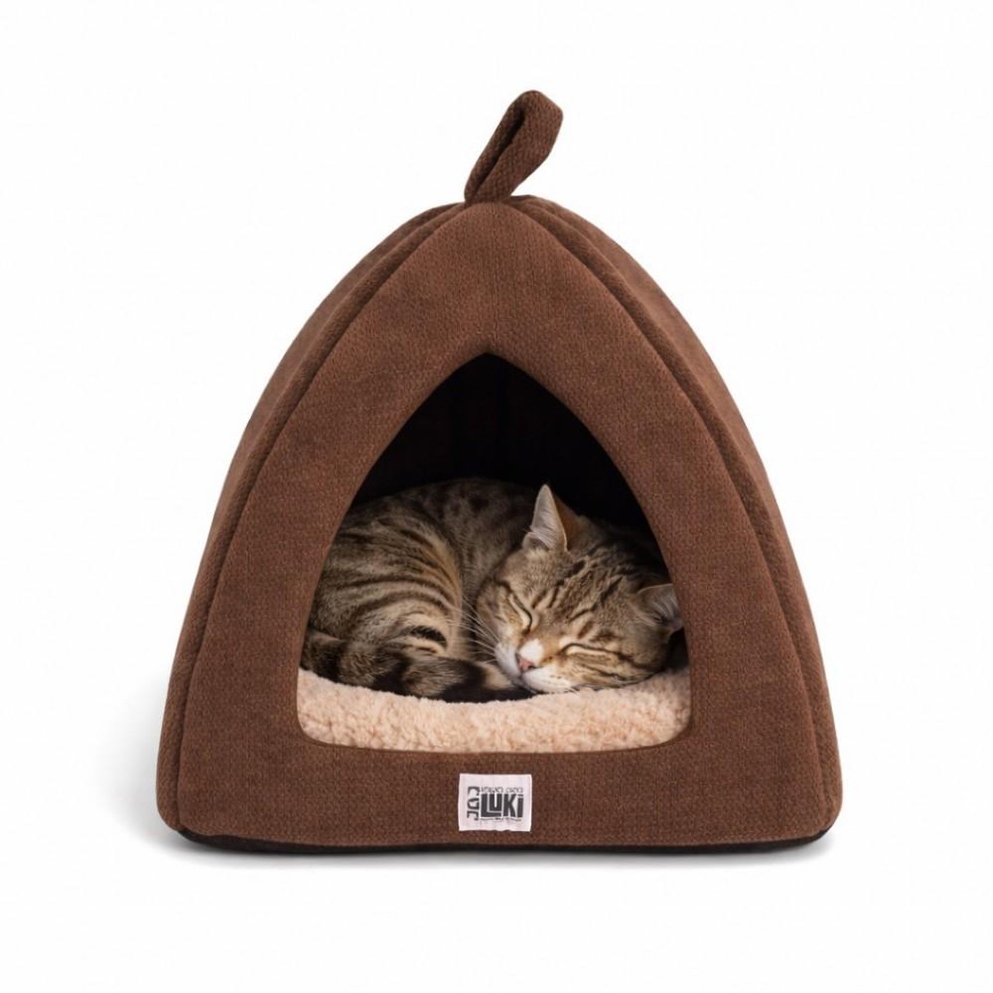 Voir la diapositive 1 : MON AMI LUKI Refuge antidérapant tissus et intérieur fourrure pour chien et chat