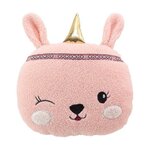 Paris Prix Coussin Déco Enfant Licorne  Étoiline  30x30cm Rose