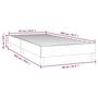 Voir la diapositive 6 : VIDAXL Cadre de lit sans matelas vert 90x200 cm tissu