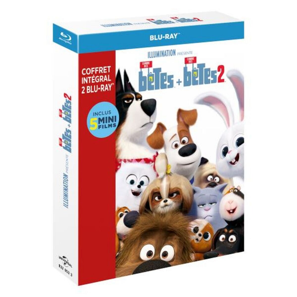 Coffret Blu-ray Comme des Bêtes 1 et 2